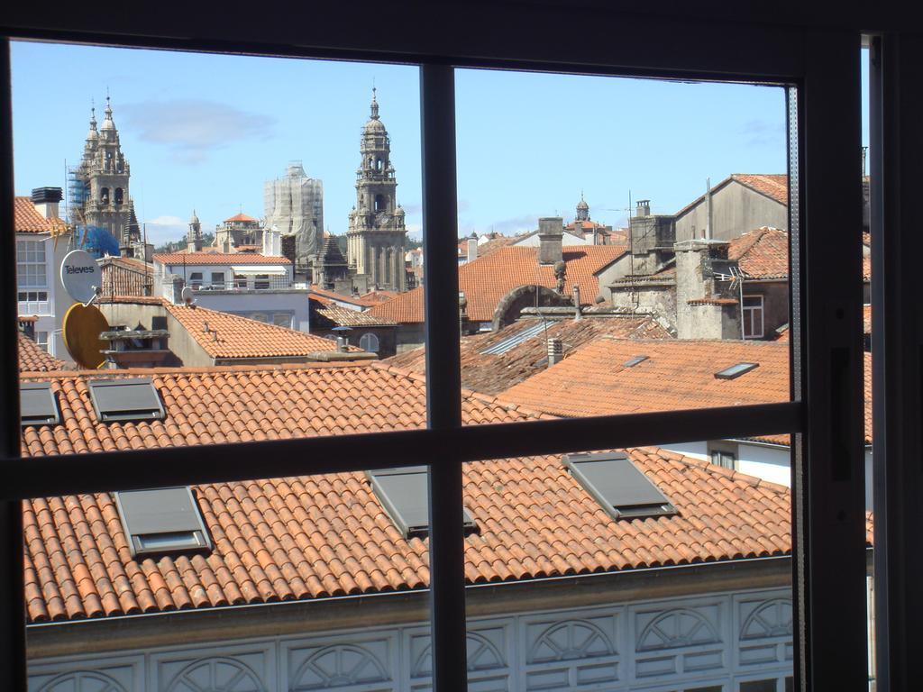 Hostal Pensión CENTRO Santiago de Compostela Exterior foto